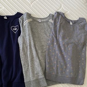 Lot of 3 sweatshirts